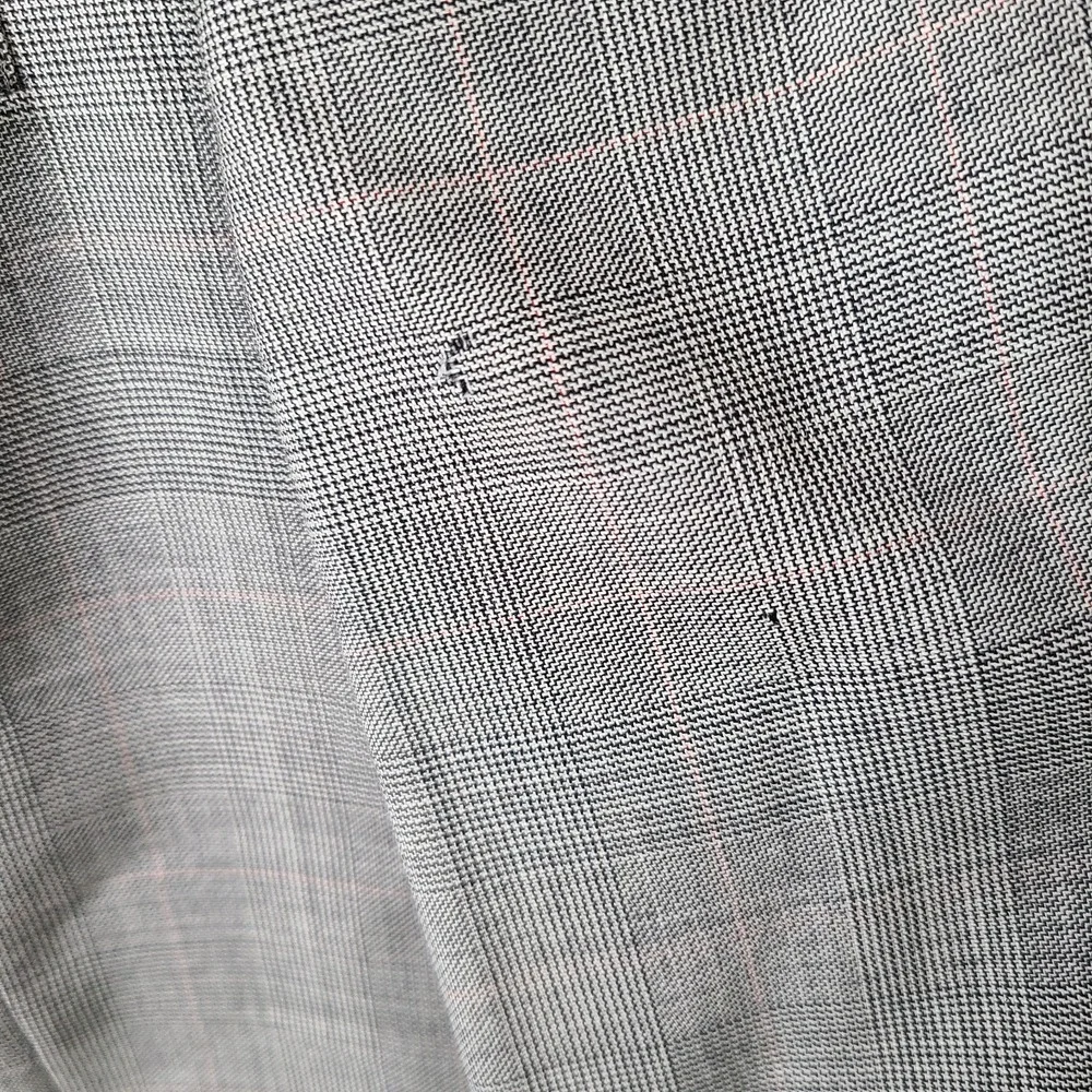 Hart Schaffner Marx Jacket Mens 42R Gray Glen Plaid Blazer Wool 2 Button‎ Coat